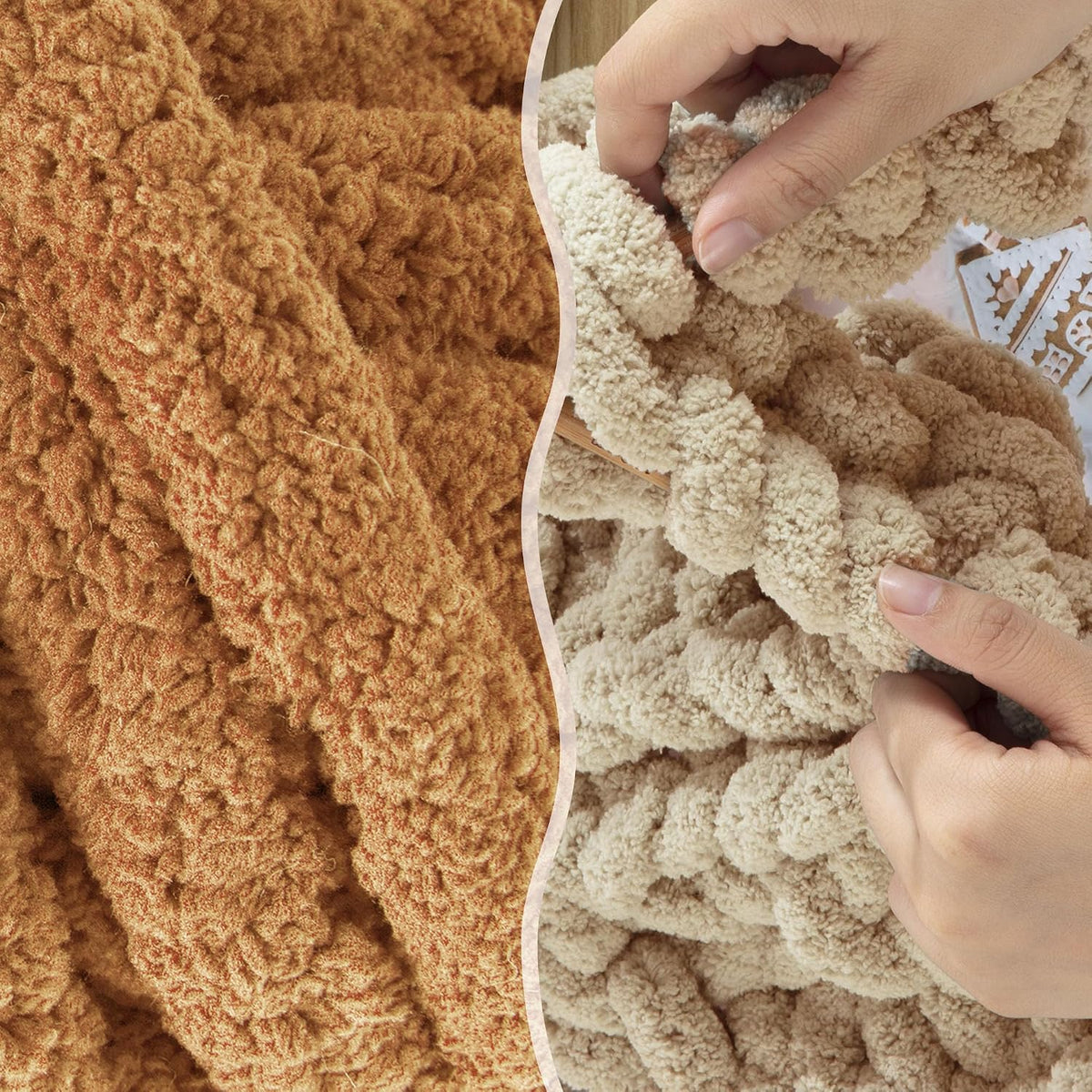 Hombys B0DQ86FK6W chunky chenille yarn - image 4