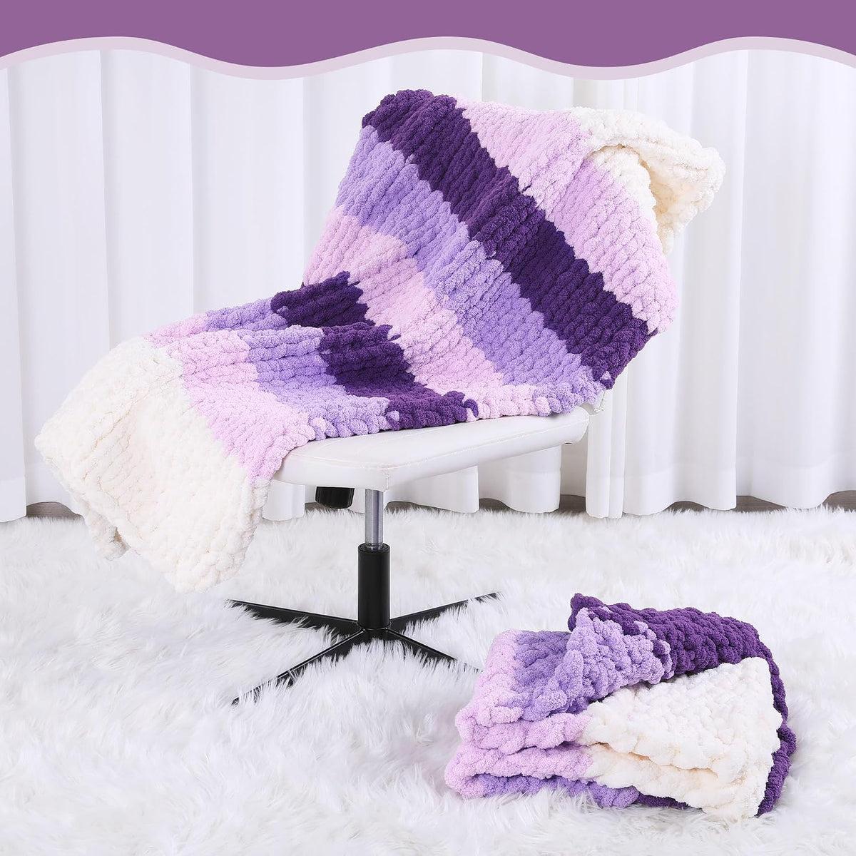 Hombys B0DQ86ZYK2 chunky chenille yarn - image 2
