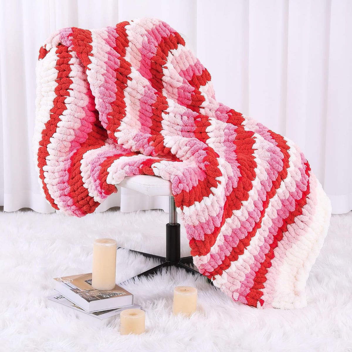 Hombys B0DQ87XF95 chunky chenille yarn - image 2