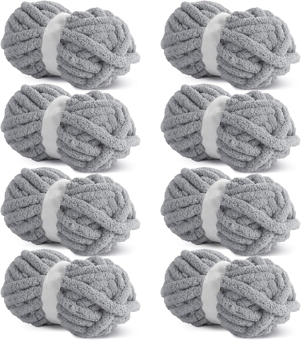 HOMBYS Light Grey · 8 Pack