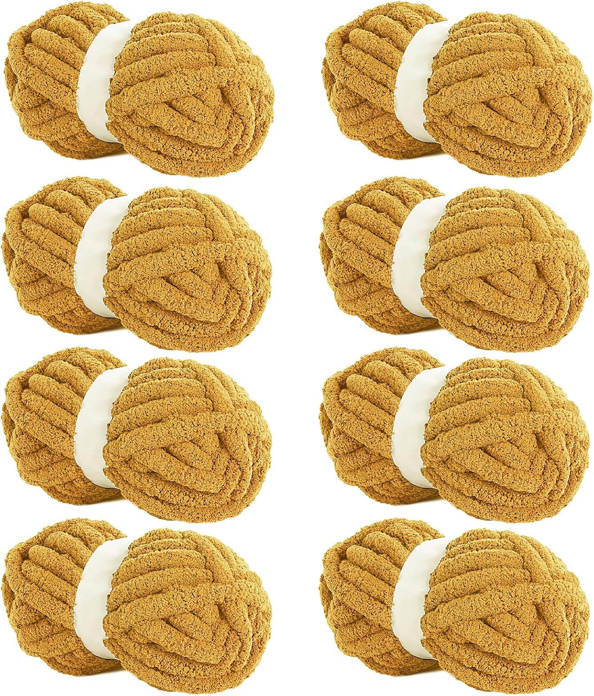 HOMBYS Mustard Yellow · 8 Pack