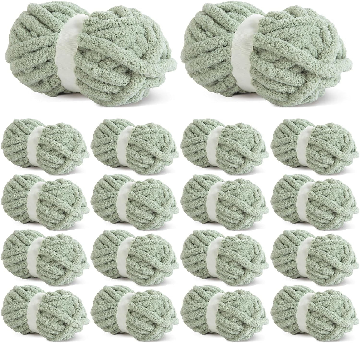 HOMBYS Sage Green · 18 Pack