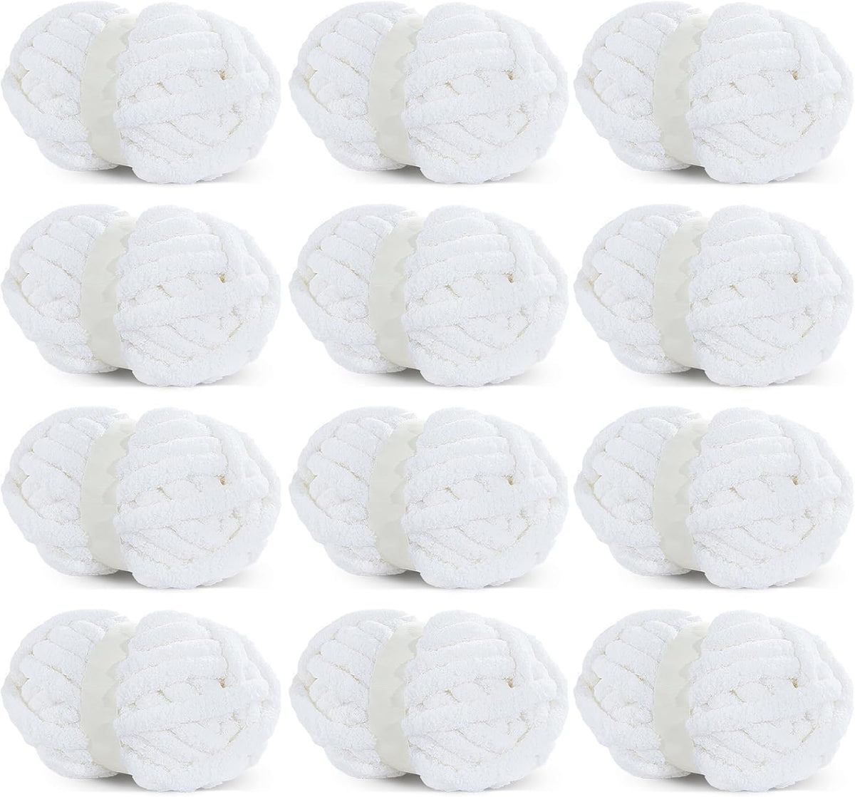 HOMBYS Pure White · 12 Pack
