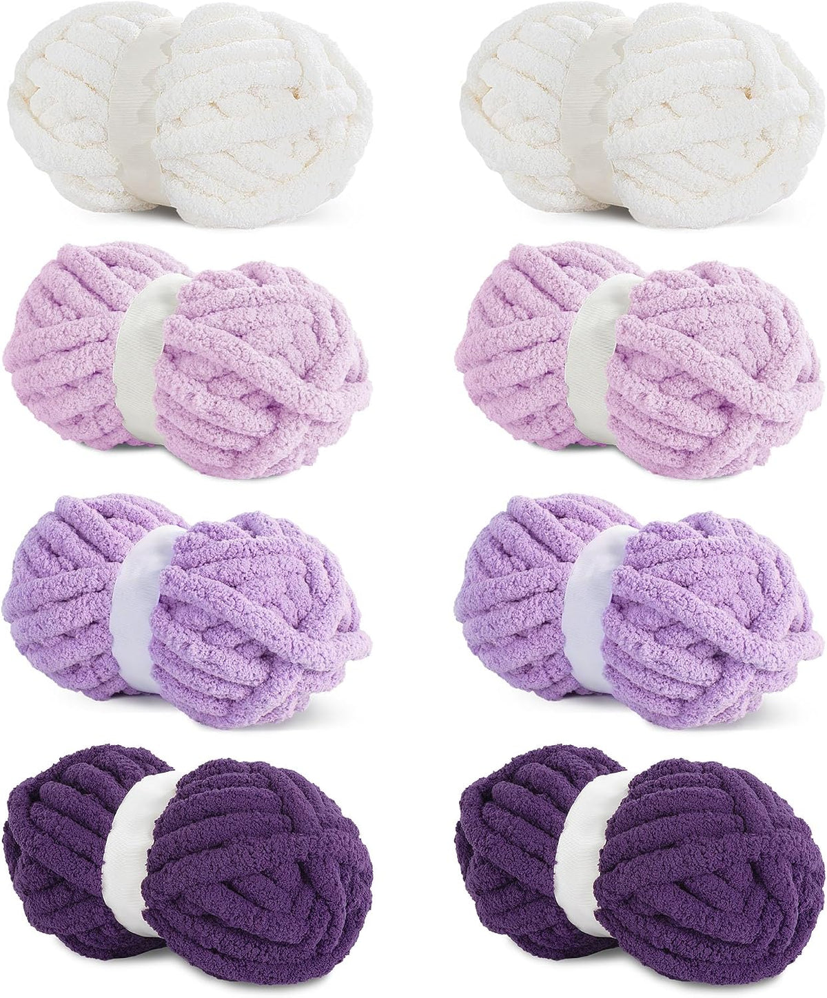 HOMBYS assorted chunky chenille yarn product image