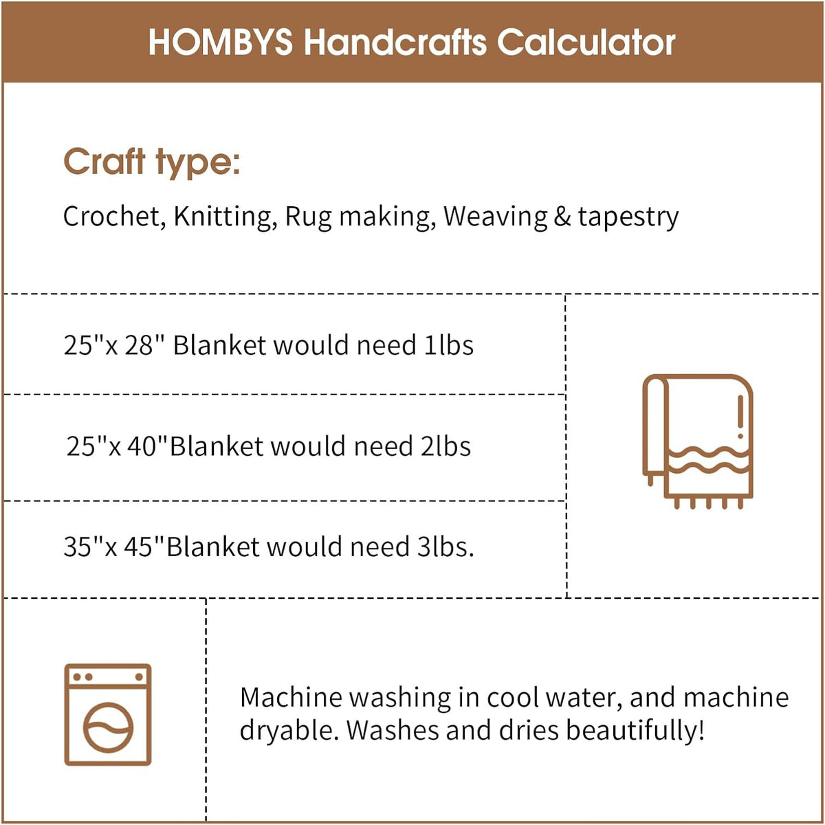 HOMBYS assorted chunky chenille yarn product image