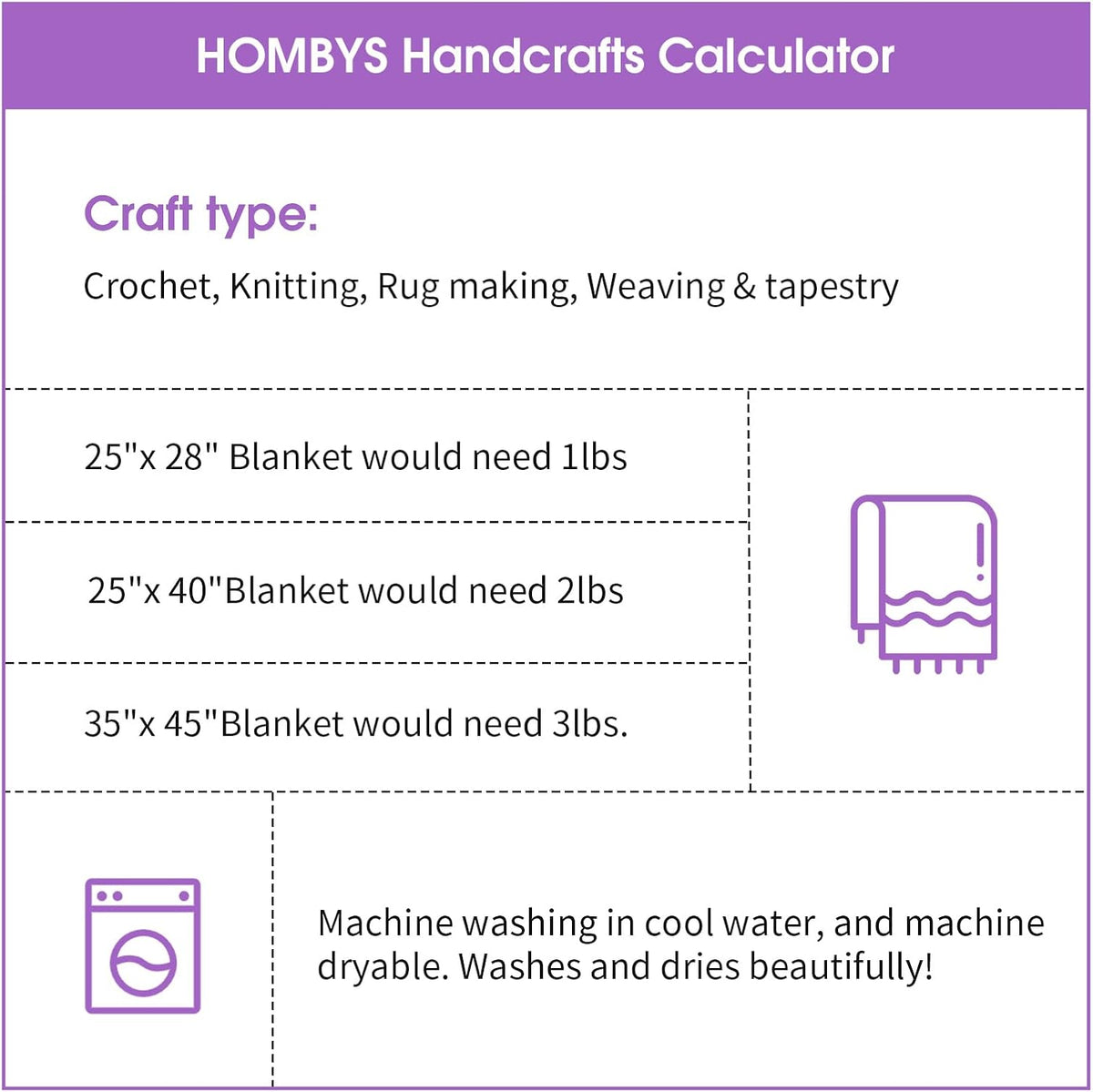 HOMBYS assorted chunky chenille yarn product image