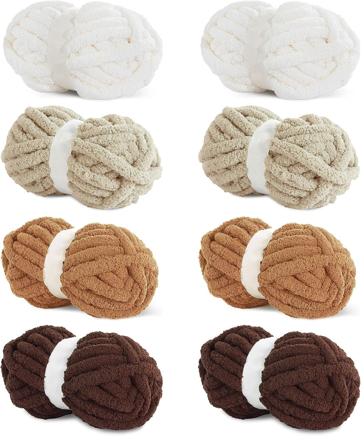 HOMBYS assorted chunky chenille yarn product image