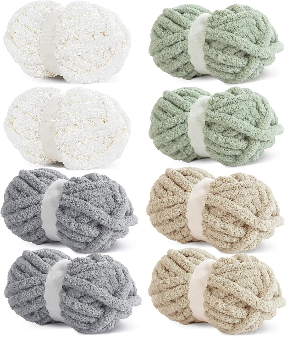 HOMBYS assorted chunky chenille yarn product image