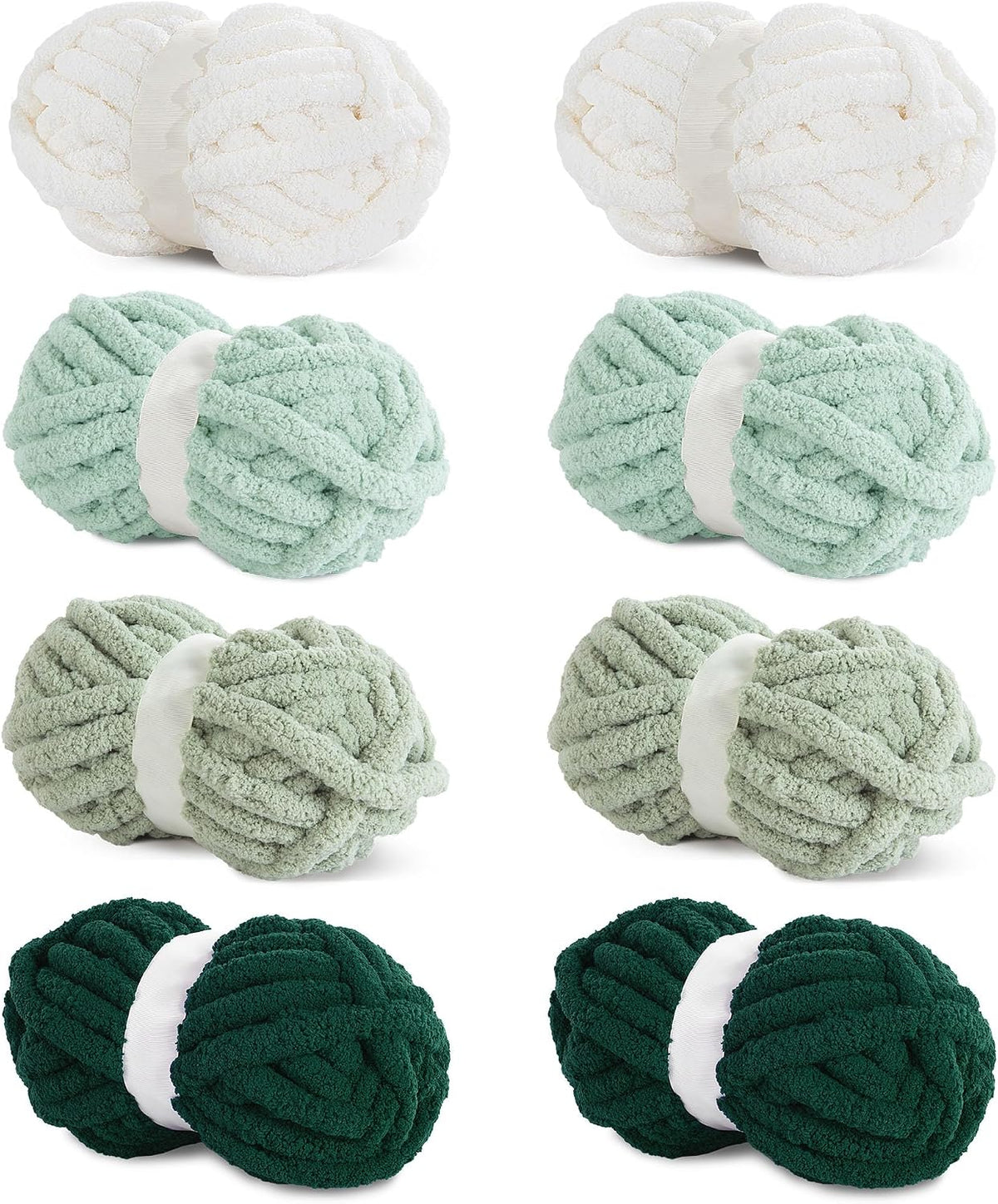 HOMBYS assorted chunky chenille yarn product image