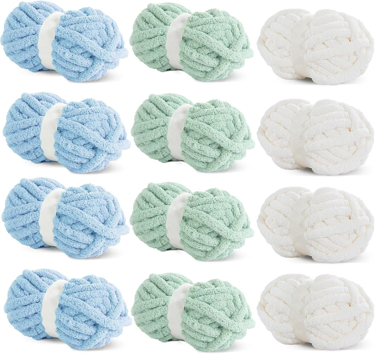 HOMBYS assorted chunky chenille yarn product image