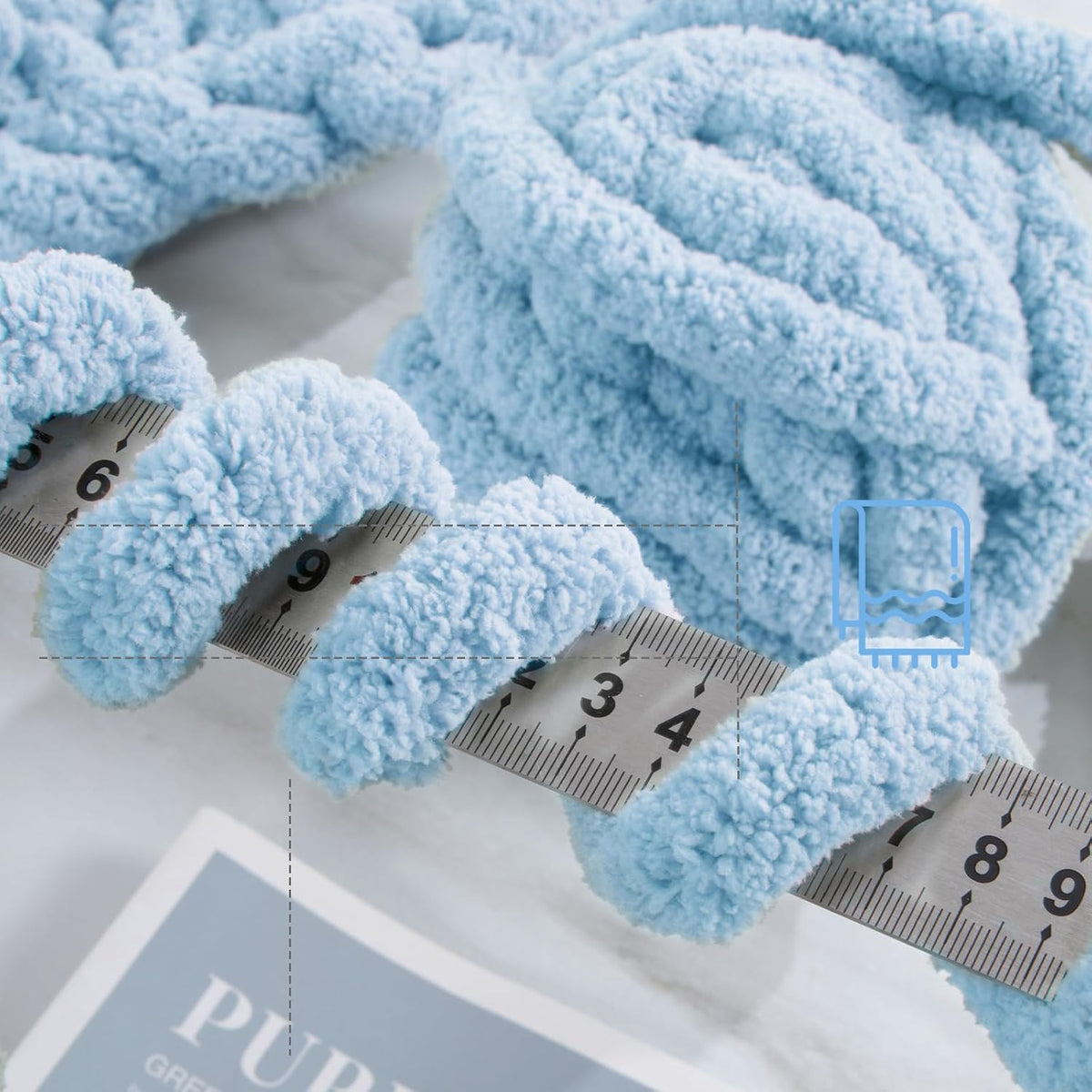 HOMBYS assorted chunky chenille yarn product image