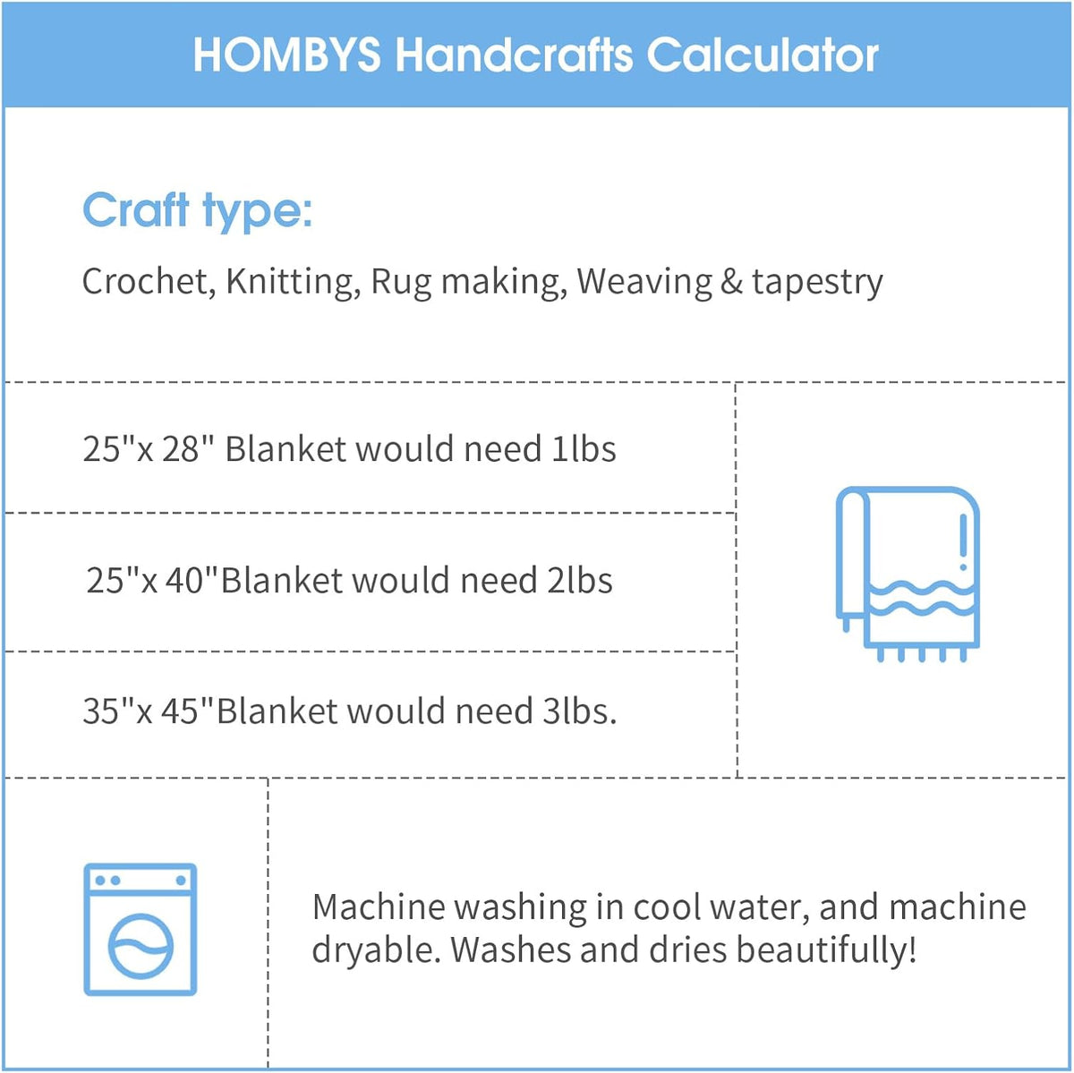 HOMBYS assorted chunky chenille yarn product image