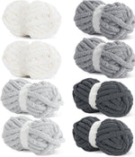 2Cream+2 Light Grey+2 Medium Grey+2 Dark Grey
