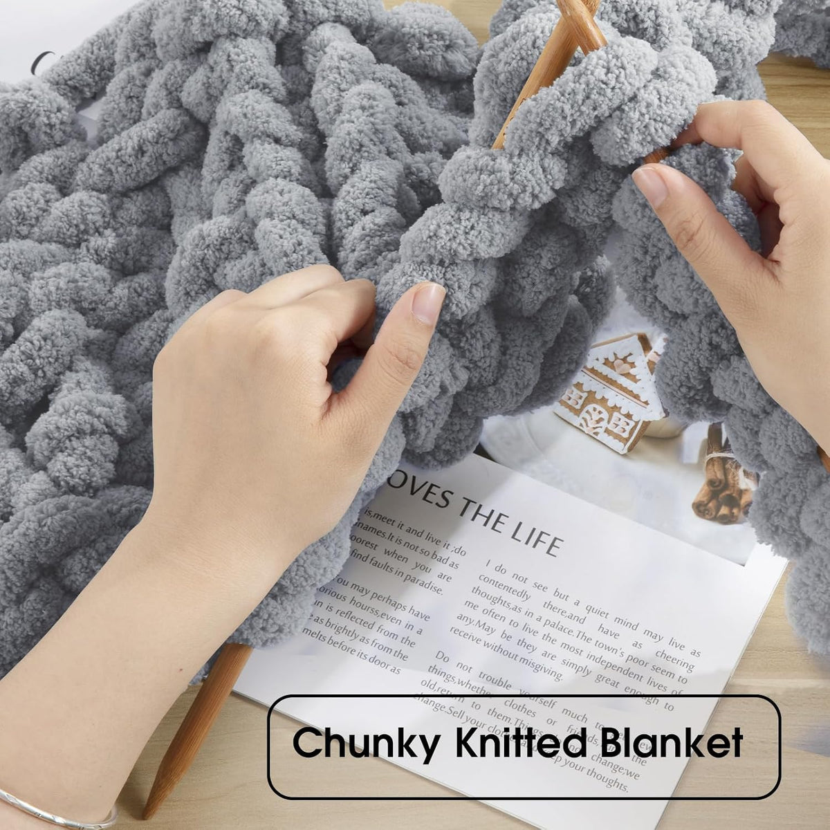 HOMBYS assorted chunky chenille yarn product image