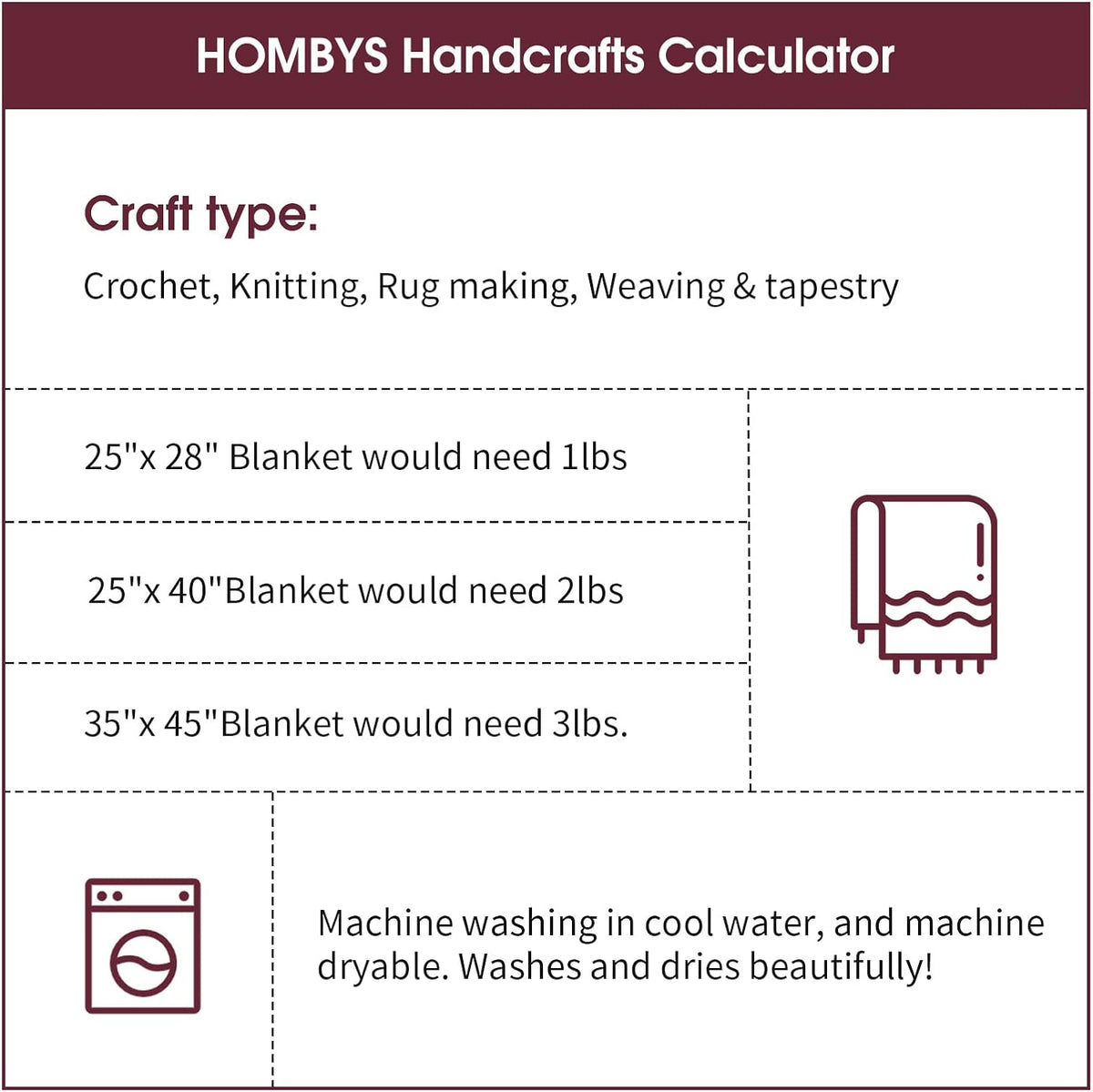 HOMBYS assorted chunky chenille yarn product image
