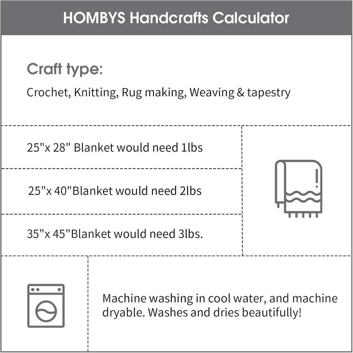 HOMBYS assorted chunky chenille yarn product image