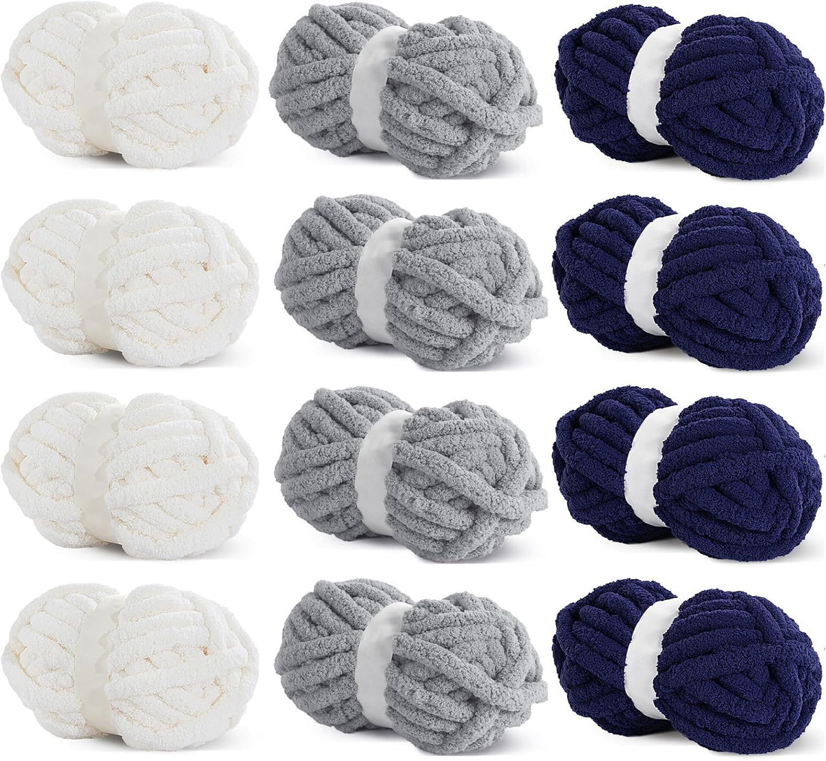 HOMBYS assorted chunky chenille yarn product image