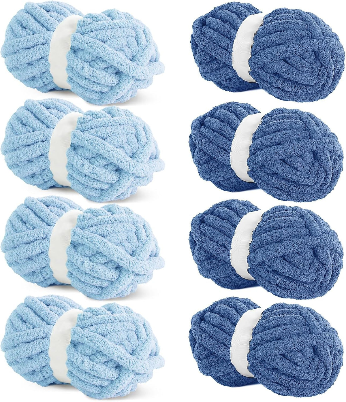 HOMBYS assorted chunky chenille yarn product image