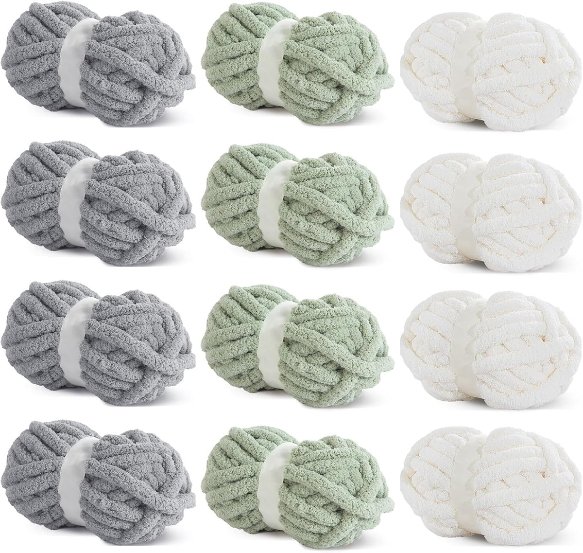 HOMBYS assorted chunky chenille yarn product image