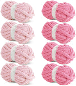 4 Pink+4 Rose Red