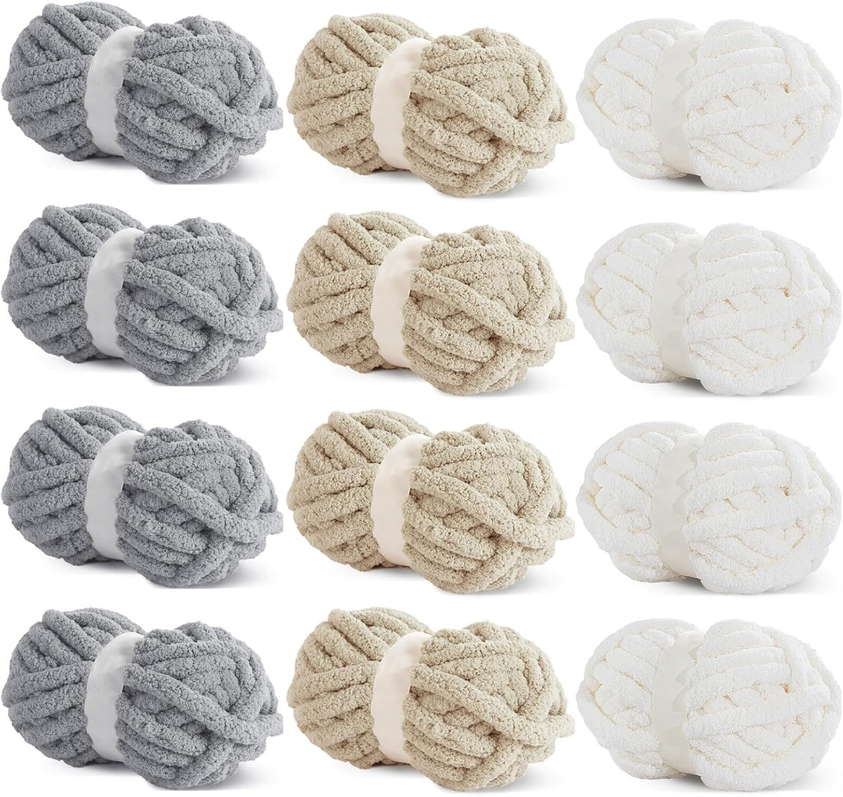 HOMBYS assorted chunky chenille yarn product image