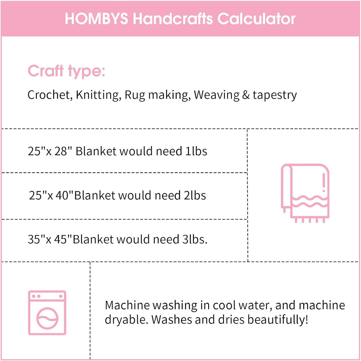 HOMBYS assorted chunky chenille yarn product image