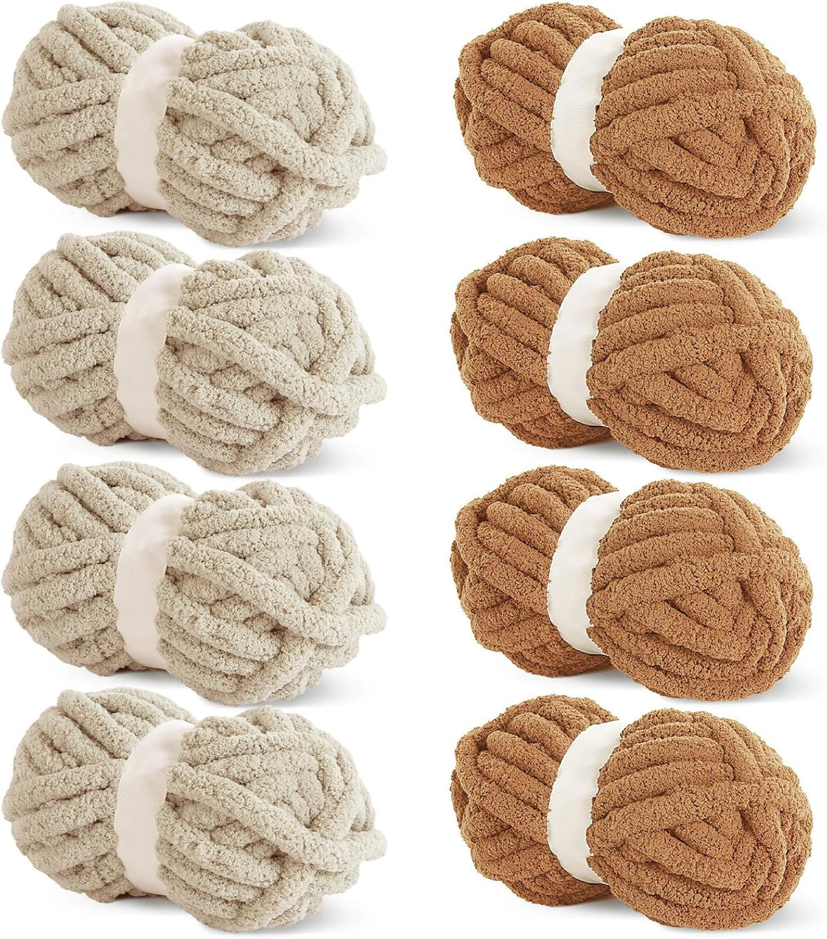 HOMBYS assorted chunky chenille yarn product image