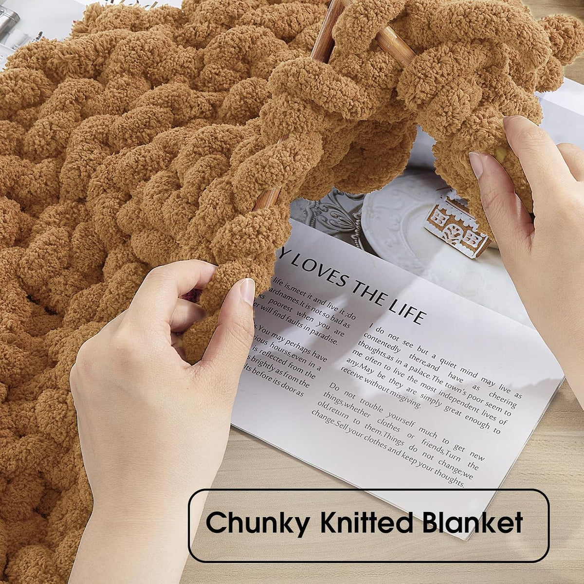HOMBYS assorted chunky chenille yarn product image
