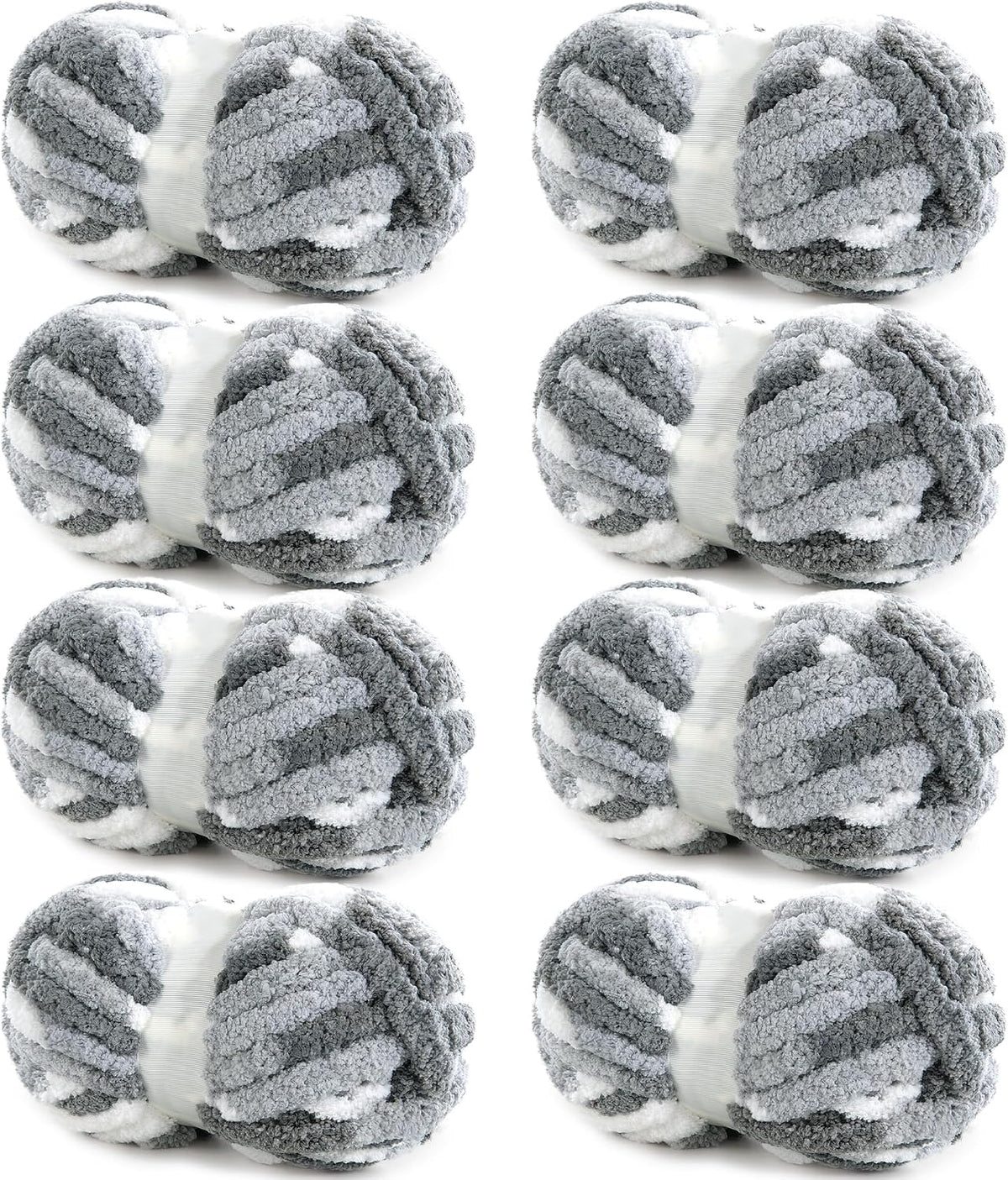 HOMBYS mixed chunky chenille yarn product image