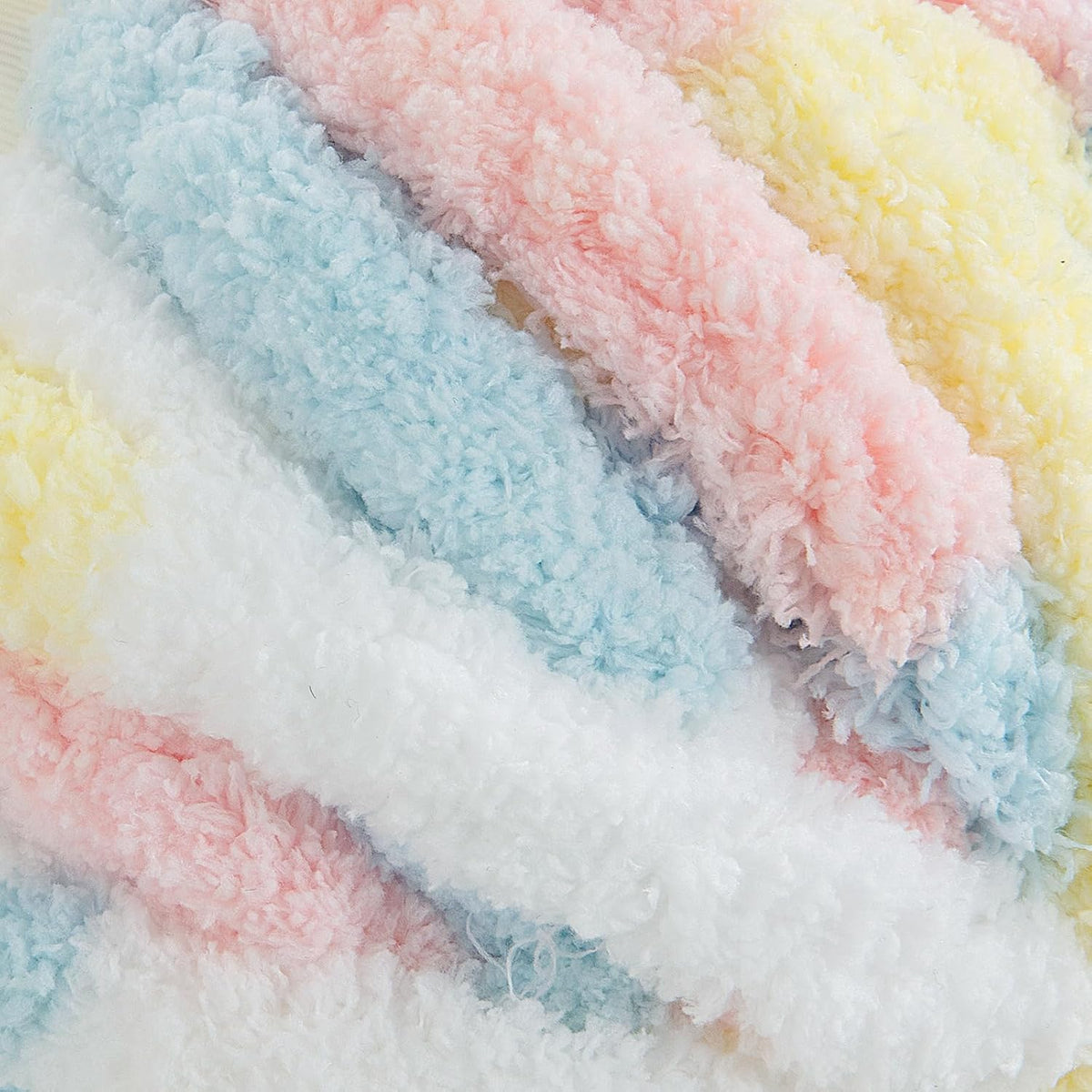 HOMBYS mixed chunky chenille yarn product image