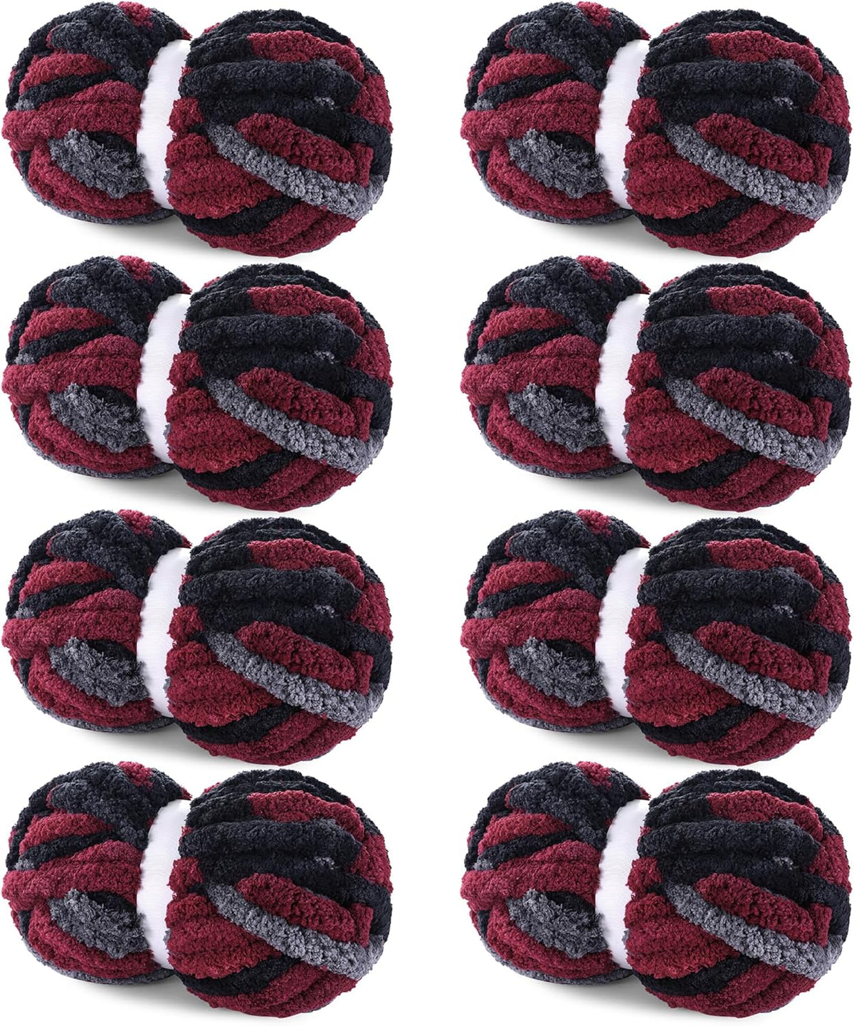 HOMBYS mixed chunky chenille yarn product image