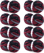 Wine Red,Black,Grey