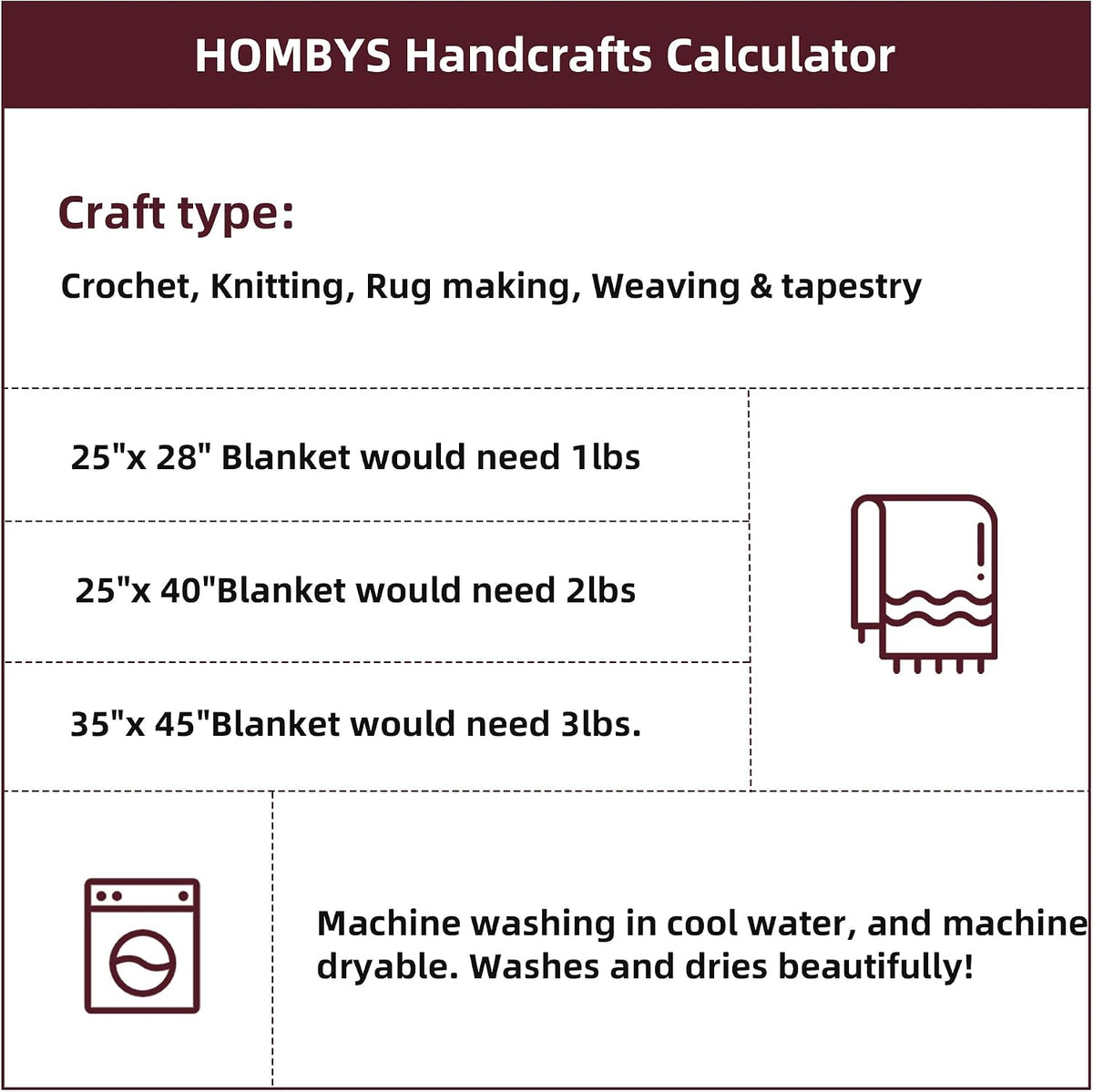 HOMBYS mixed chunky chenille yarn product image