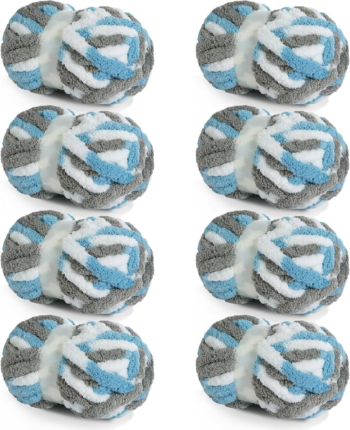 HOMBYS mixed chunky chenille yarn product image