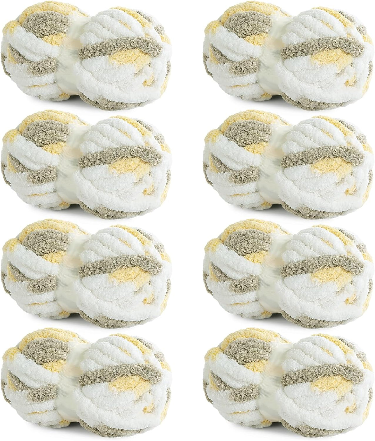 HOMBYS mixed chunky chenille yarn product image