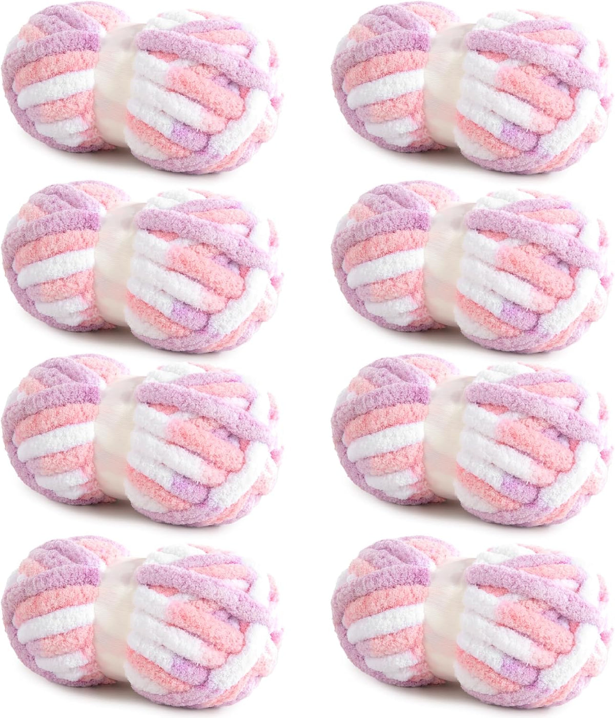 HOMBYS mixed chunky chenille yarn product image