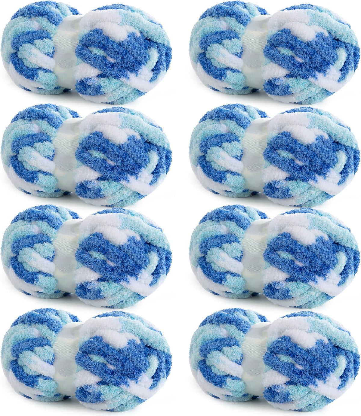 HOMBYS mixed chunky chenille yarn product image