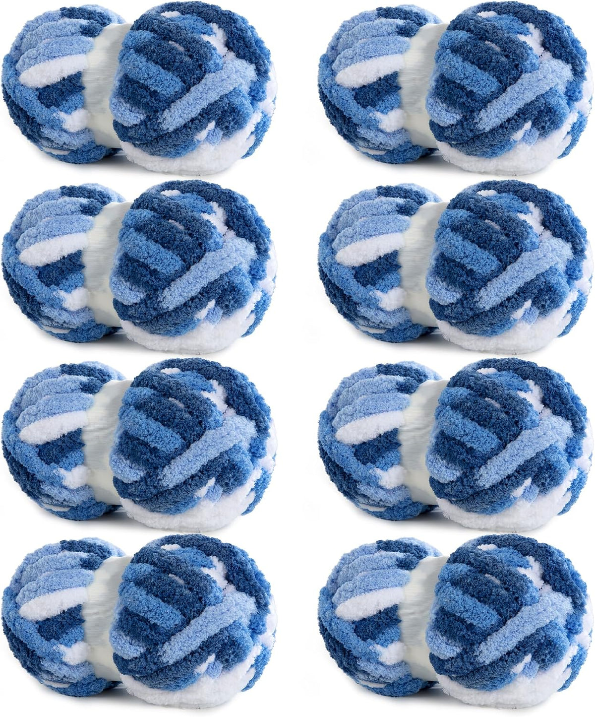 HOMBYS mixed chunky chenille yarn product image