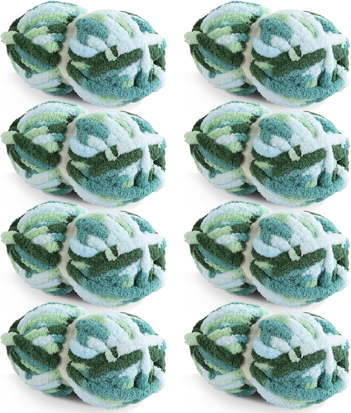 HOMBYS mixed chunky chenille yarn product image