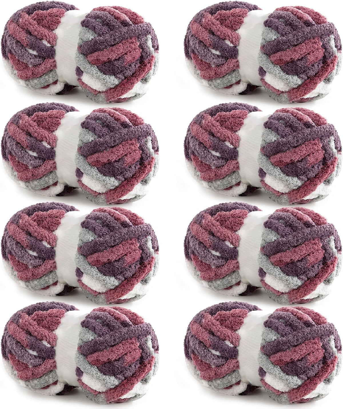 HOMBYS mixed chunky chenille yarn product image