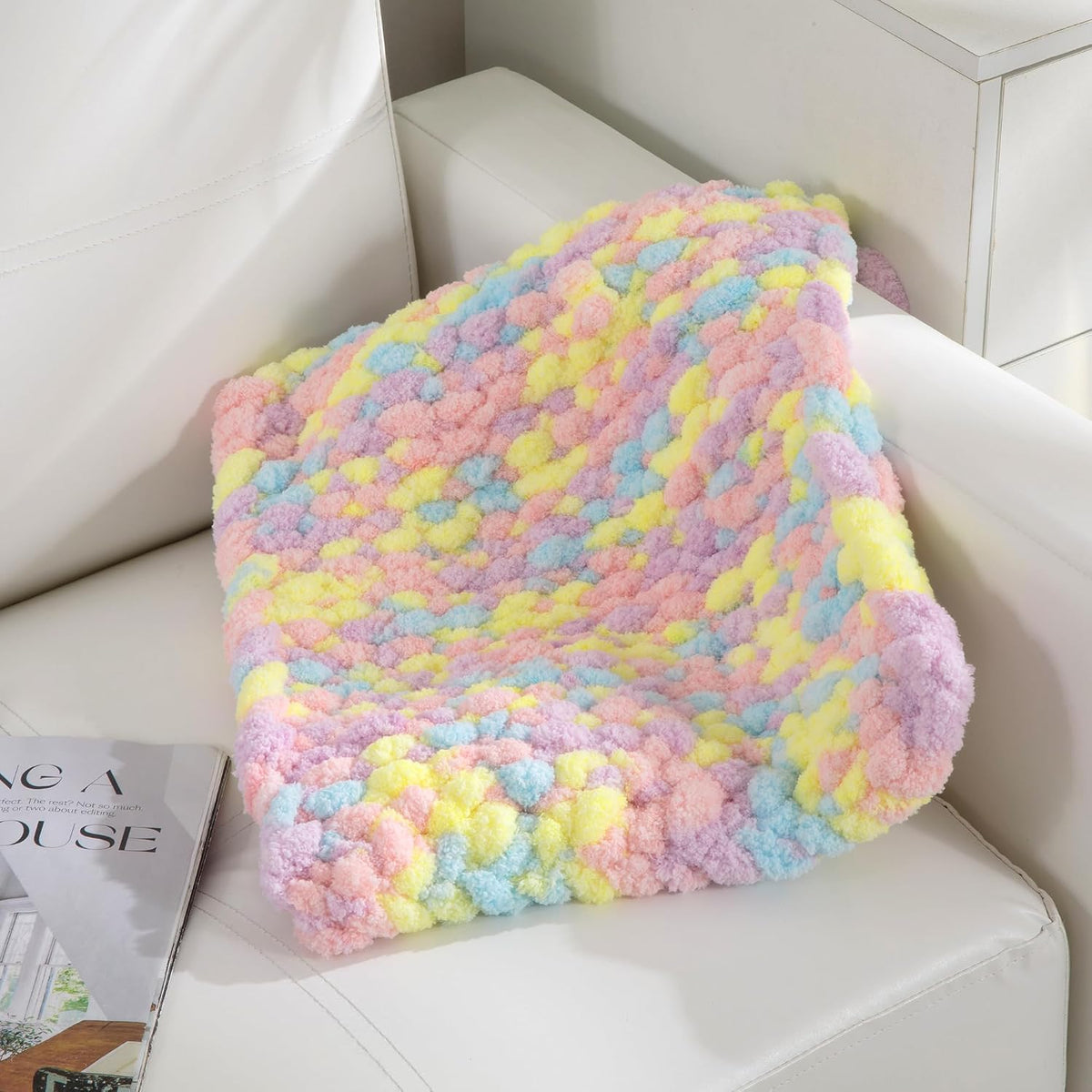 HOMBYS mixed chunky chenille yarn product image