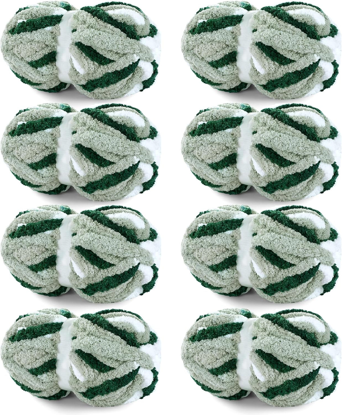HOMBYS mixed chunky chenille yarn product image