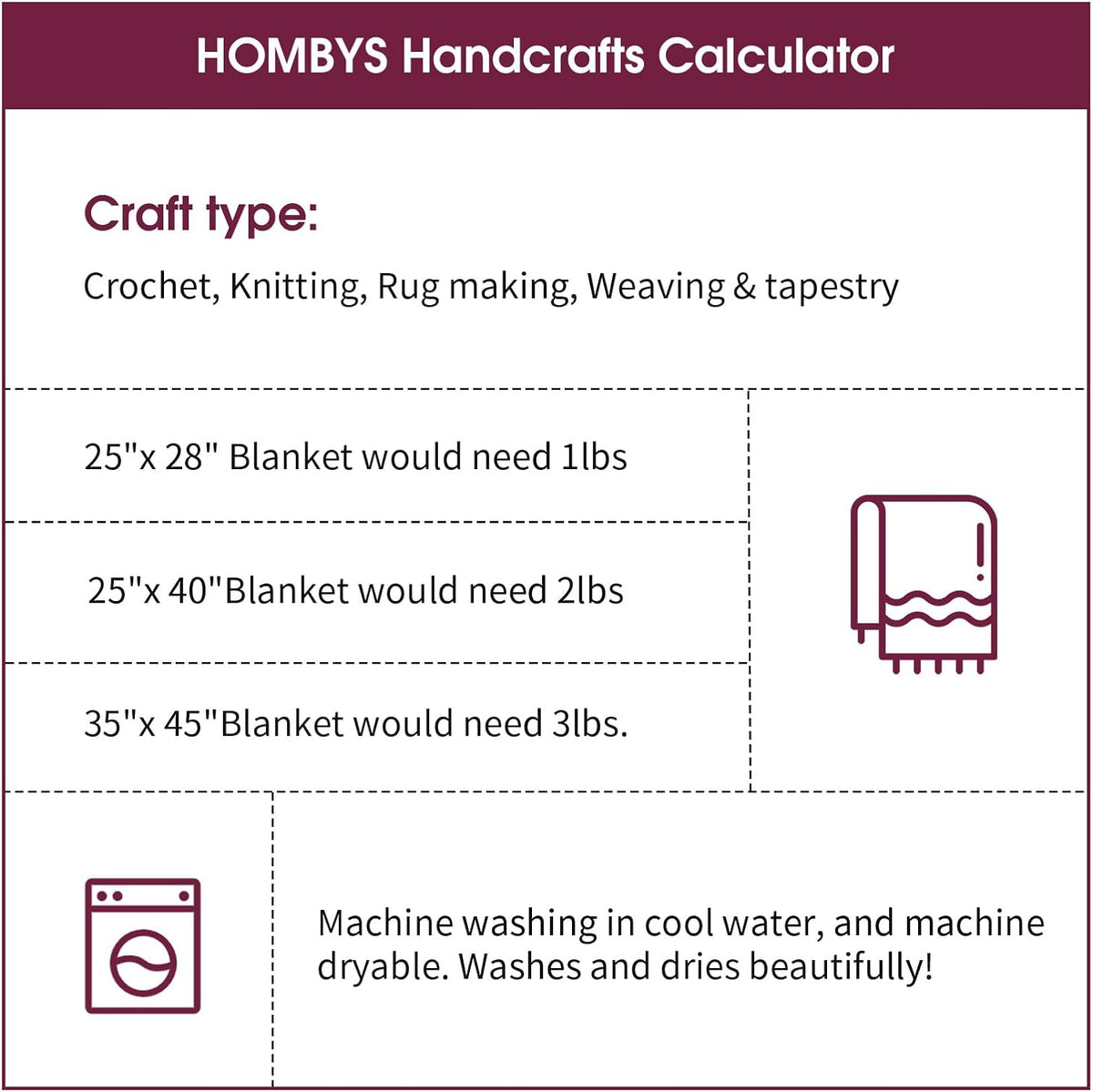 HOMBYS mixed chunky chenille yarn product image