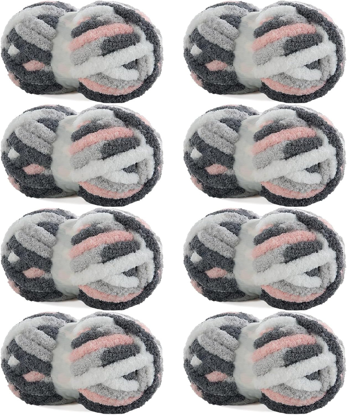 HOMBYS mixed chunky chenille yarn product image