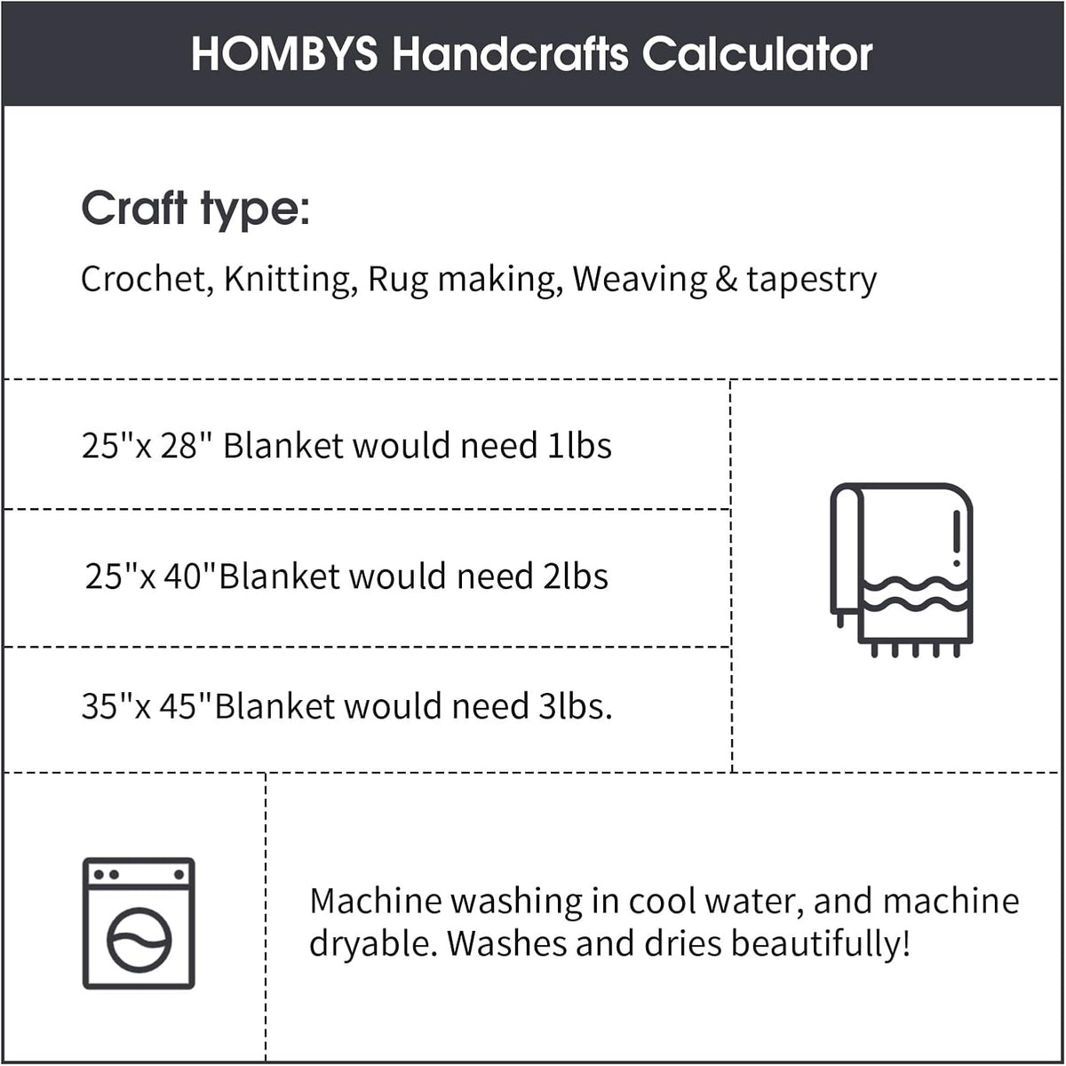 HOMBYS mixed chunky chenille yarn product image