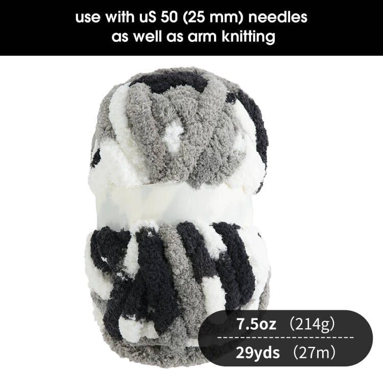 HOMBYS mixed chunky chenille yarn product image