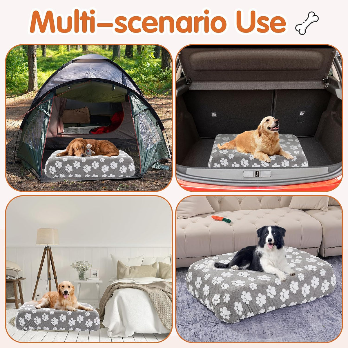 Hombys waterproof dog bed cover details