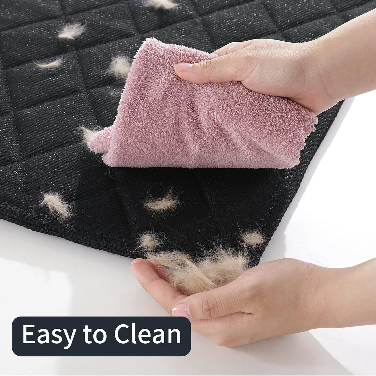 Hombys quilted chew resistant dog crate pad