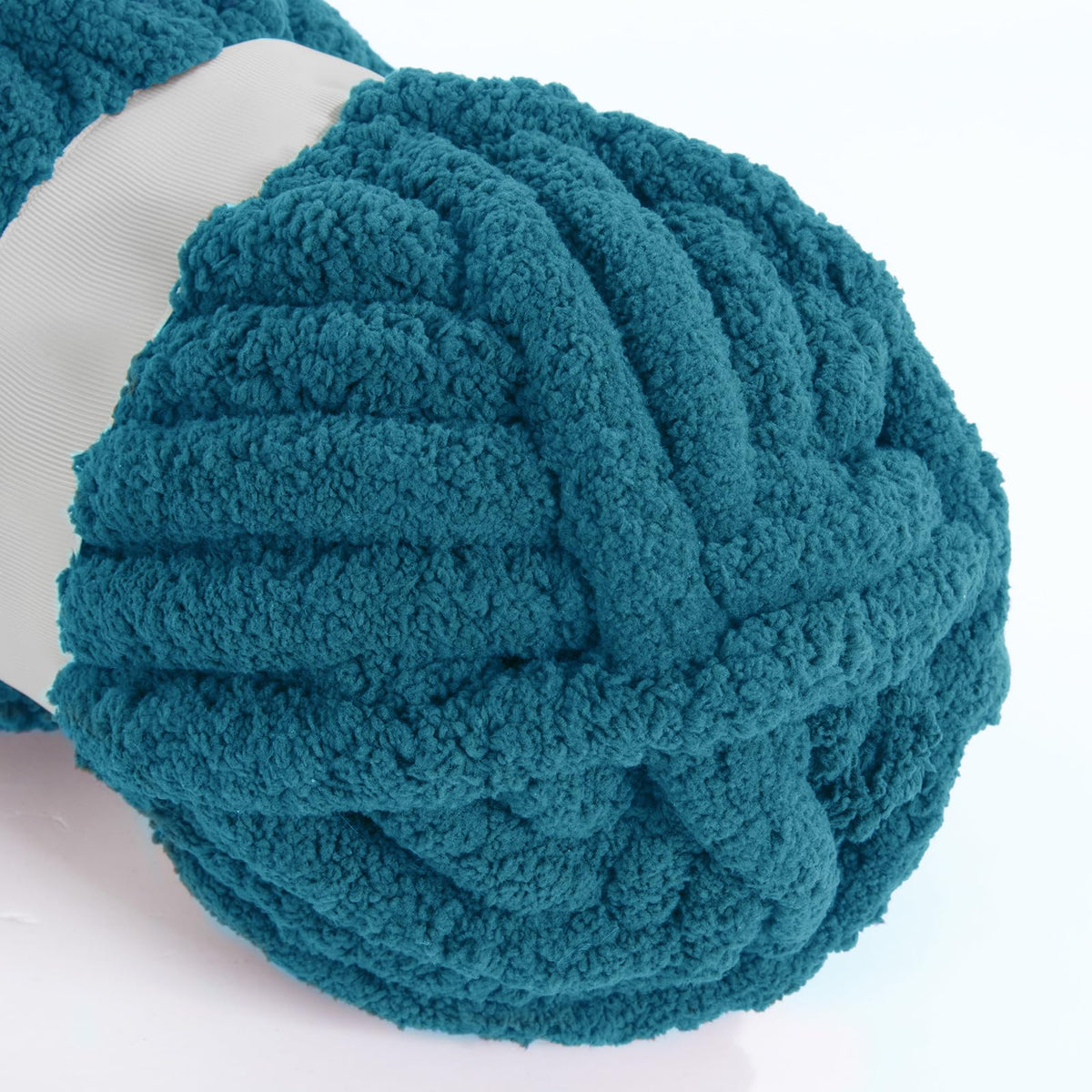 HOMBYS Indigo Chunky Chenille Yarn, 8 Skeins, 27 yd / 8 oz Each