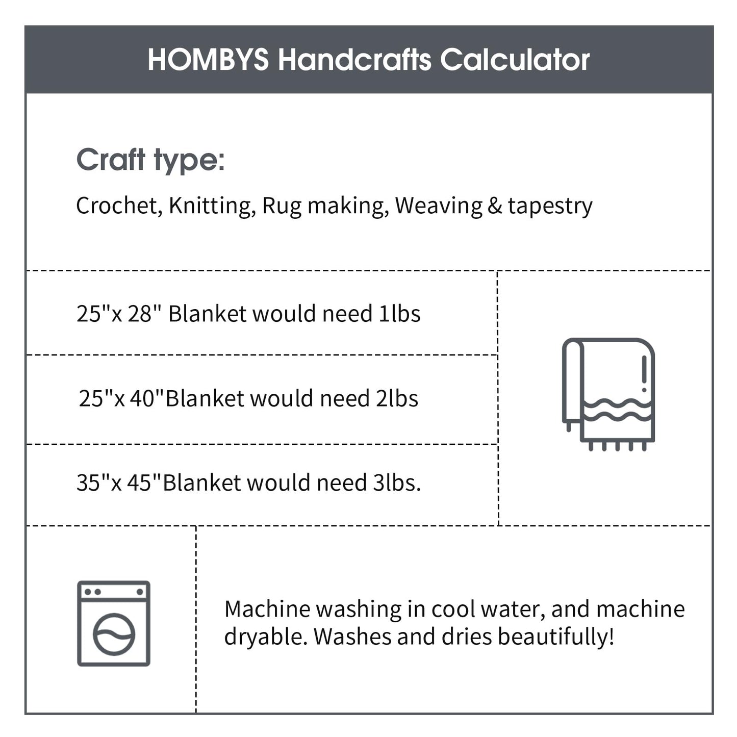 HOMBYS 4 Dark Grey+4 Grey Chunky Chenille Yarn, 8 Skeins, 27 yd / 8 oz Each